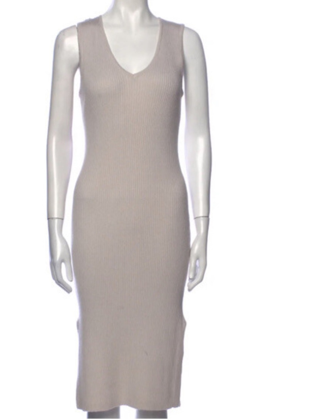 MAGASCHONI knit midi dress body con extra small